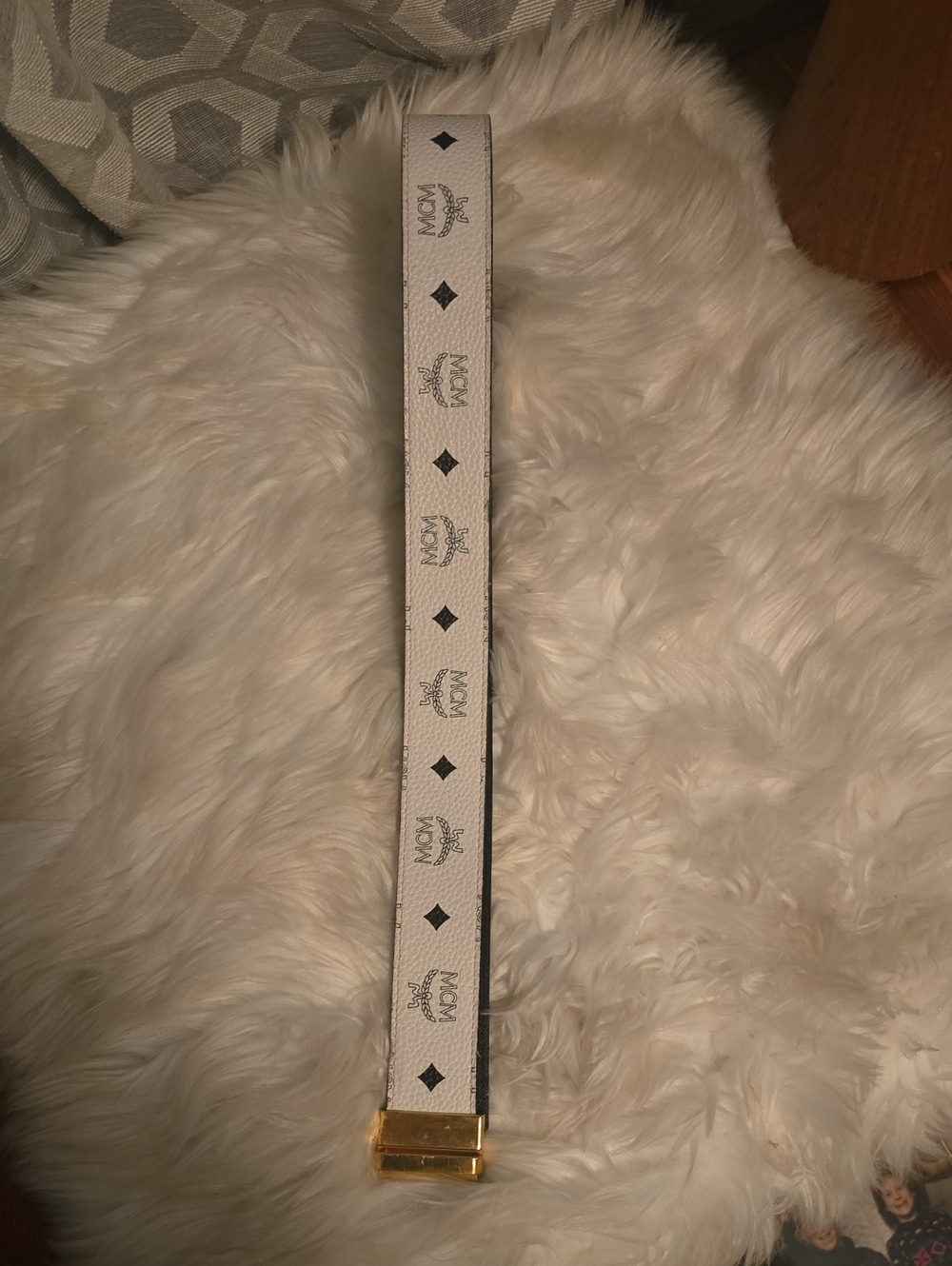 MCM Leather Purse Strap 40.5 Inches